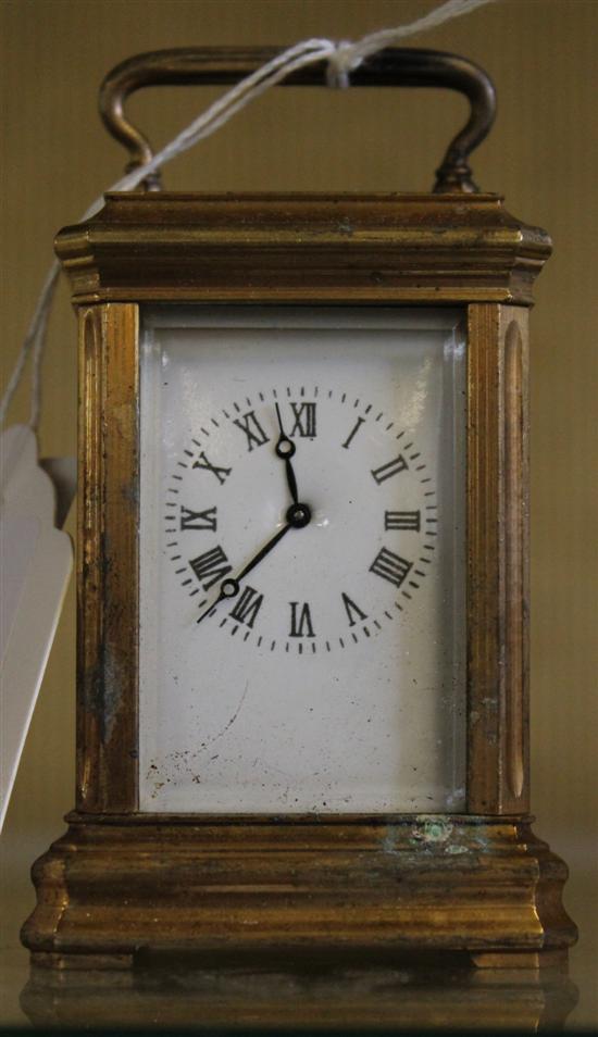 Miniature carriage clock